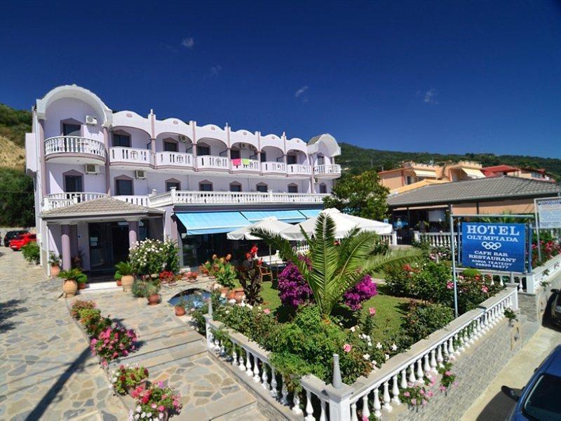 Hotel Olympiada Vrachos Exterior foto