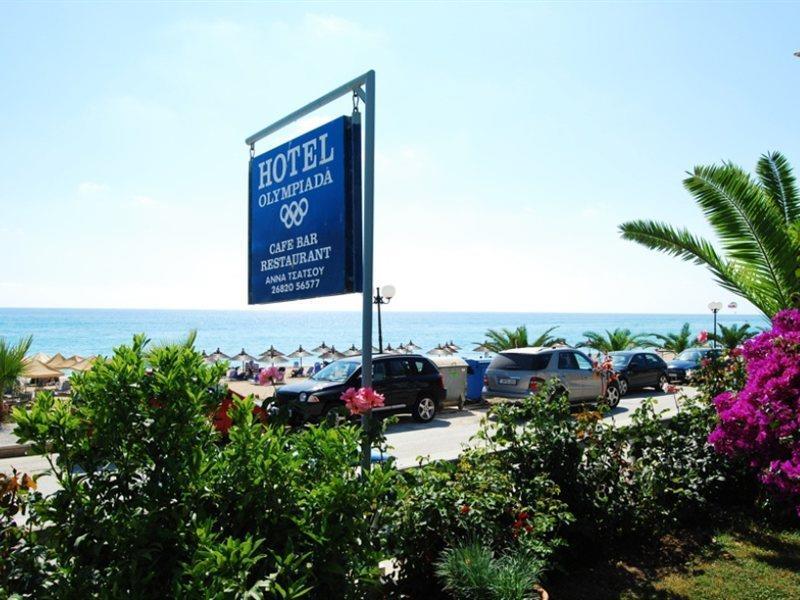 Hotel Olympiada Vrachos Exterior foto